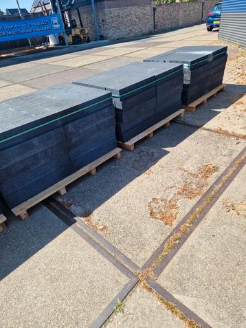 10x12x60 stapelblokken linea zwart actie partij beschikbaar voor biedingen