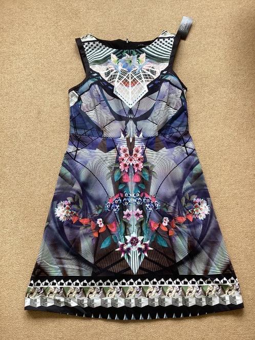 Artistiek ,vrolijk design nieuw katoenen Steps jurkje mt 38, Kleding | Dames, Jurken, Nieuw, Maat 38/40 (M), Boven de knie, Ophalen of Verzenden