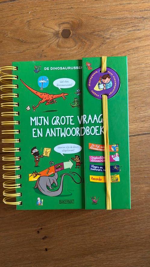 De dinosaurus Mijn grote vraag en antwoord boek Larousse, Boeken, Kinderboeken | Jeugd | onder 10 jaar, Zo goed als nieuw, Ophalen of Verzenden
