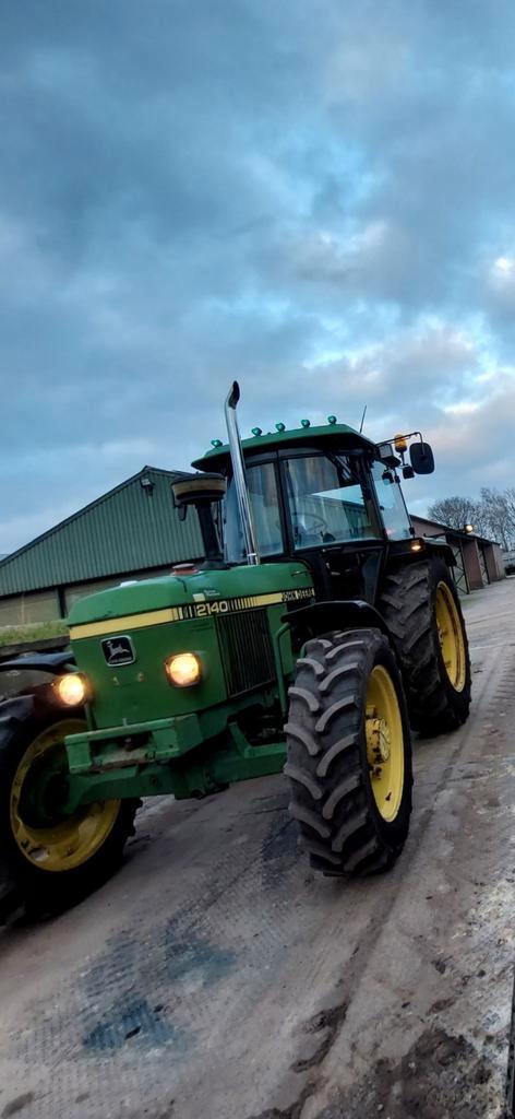 Johndeere 2140, Zakelijke goederen, Agrarisch | Tractoren, 7500 tot 10000, John Deere, 80 tot 120 Pk, Gebruikt, Ophalen of Verzenden