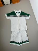 Casablanca Knit Set S – Shirt & Shorts – Groen/Wit – Unisex, Kleding | Heren, Heren-kledingpakketten, Ophalen of Verzenden, Zo goed als nieuw
