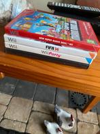 wii console met 4 controllers nunchuck en spellen, Spelcomputers en Games, Spelcomputers | Nintendo Wii, Ophalen of Verzenden