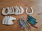 Knutselen paarden - windgong, Hobby en Vrije tijd, Knutselen, Ophalen of Verzenden, Nieuw, Materiaal