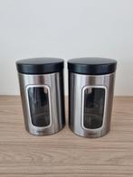 2 Brabantia vensterbus - inhoud 1,4 liter, Huis en Inrichting, Keuken | Keukenbenodigdheden, Ophalen, Zo goed als nieuw