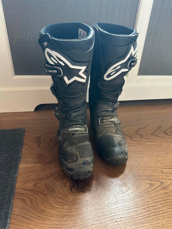 Alpinestars Tech 7 Enduro Motorlaarzen Maat 44.5 / 10, Motoren, Kleding | Motorkleding, Laarzen, Dames, Heren, Tweedehands, Ophalen of Verzenden