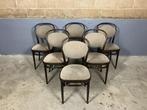 Thonet 215 stoelen bentwood 6 stuks vintage, Huis en Inrichting, Stoelen, Vijf, Zes of meer stoelen, Thonet bentwood Kohn Fameg klassiek