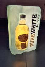Hennessy Pure White Lichtreclame, Ophalen of Verzenden, Gebruikt, Lichtbak of (neon) lamp