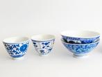 Mooi setje van 4 Oosters servies, Huis en Inrichting, Keuken | Servies, Ophalen of Verzenden, Zo goed als nieuw, Porselein, Overige stijlen