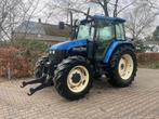 New Holland TS 100 tractor met Fronthef fendt case john Deer, Gebruikt, New Holland