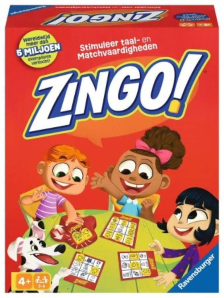 Ravensburger: Zingo!, Hobby en Vrije tijd, Gezelschapsspellen | Overige, Nieuw, Ophalen of Verzenden