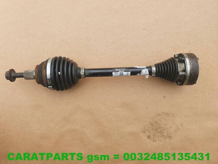 5q0407271a q2 a3 aandrijfas golf 7 caddy scirocco leon ..., Auto-onderdelen, Remmen en Aandrijving, Audi, Seat, Volkswagen, Skoda