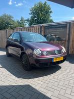 Volkswagen Polo 1.2 40KW 2002 Rood, Auto's, Voorwielaandrijving, 970 kg, Stof, 54 pk