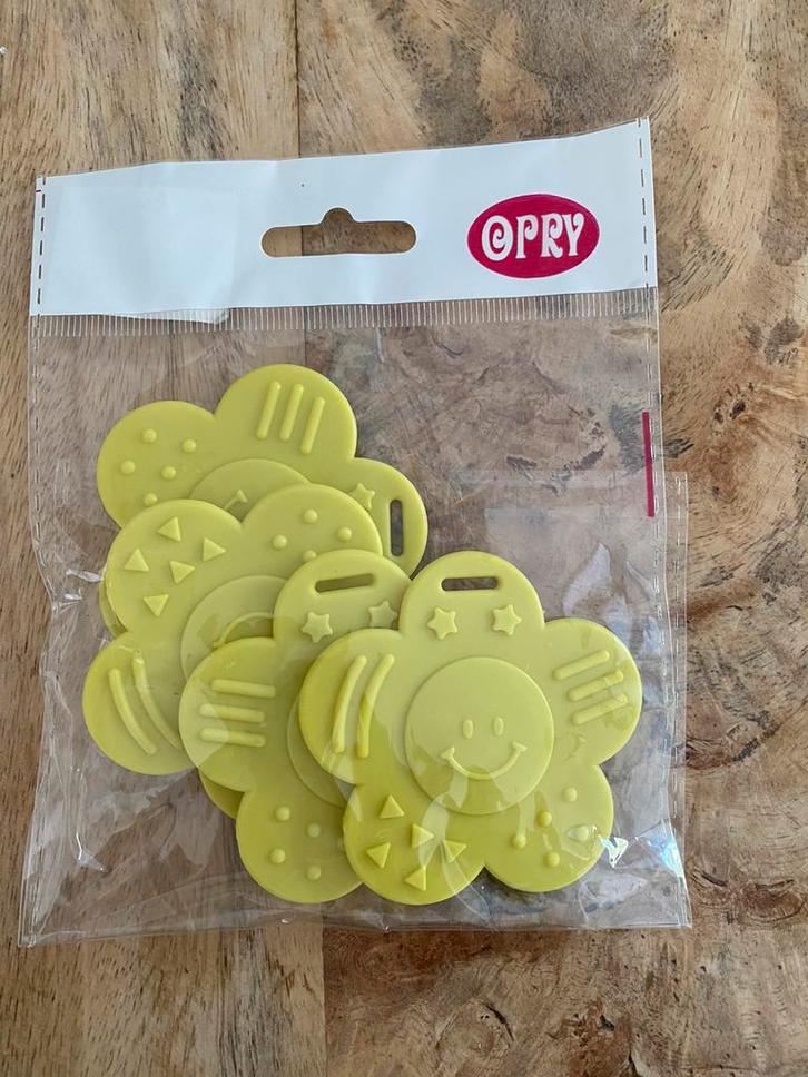 Opry siliconen bijtring (prijs per 2 stuks), Kinderen en Baby's, Speelgoed | Babyspeelgoed, Nieuw, Overige typen, Ophalen of Verzenden