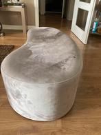 Hocker/ Poef Arowonen Velvet Beige- Taupe Druppelvorm Nieuw, Ophalen, Eric Kuster, Stof, 50 tot 75 cm