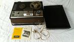 Vintage retro bandrecorder Grundig TK 125 de luxe jaren 60., Ophalen of Verzenden, Bandrecorder, Met stofkap