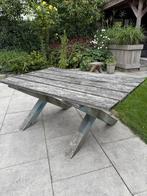 Tuintafel, Ophalen, Gebruikt, Rechthoekig, Hout