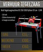 Rubi tegelzaagmachine te huur, Doe-het-zelf en Verbouw, Ophalen