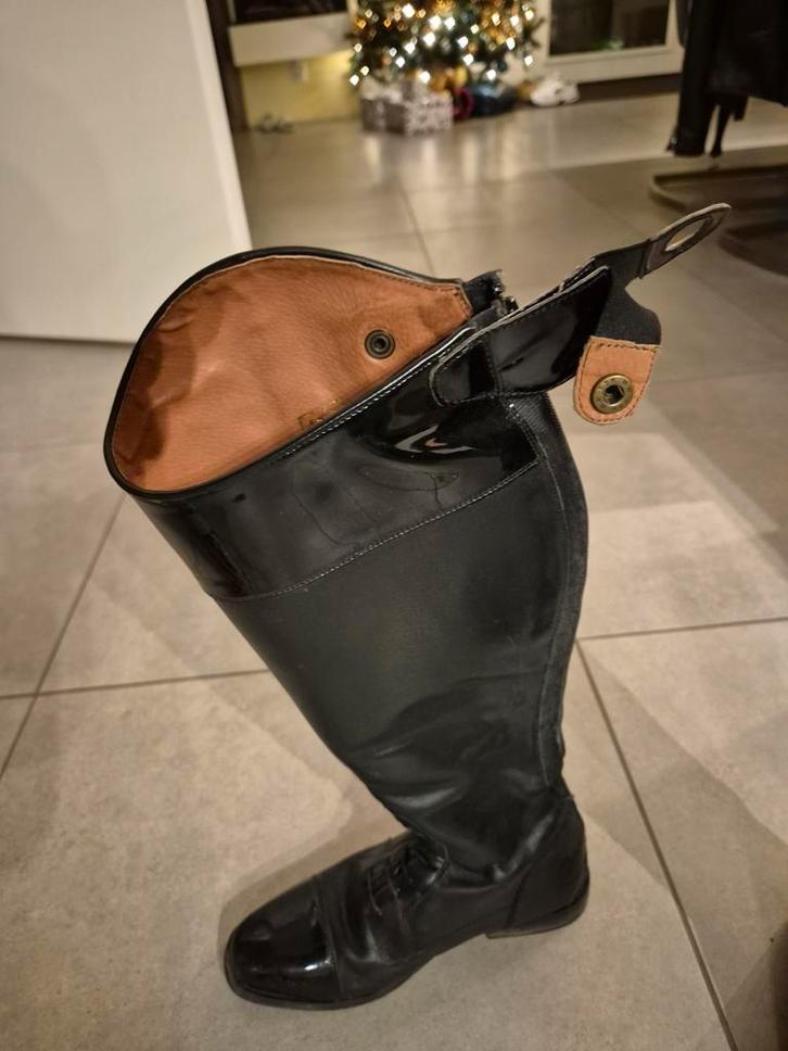 Paardrijlaarzen Mondoni (zwart/maat 41), Dieren en Toebehoren, Paardrijkleding, Zo goed als nieuw, Dames, Schoeisel, Dressuur