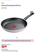 Nieuw Tefal Elemental koekenpan 🚫 28cm, Ophalen of Verzenden, Nieuw, Overige materialen, Koekenpan of Braadpan