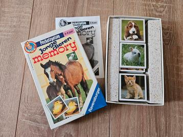 Jongdieren Memory - Ravensburger beschikbaar voor biedingen