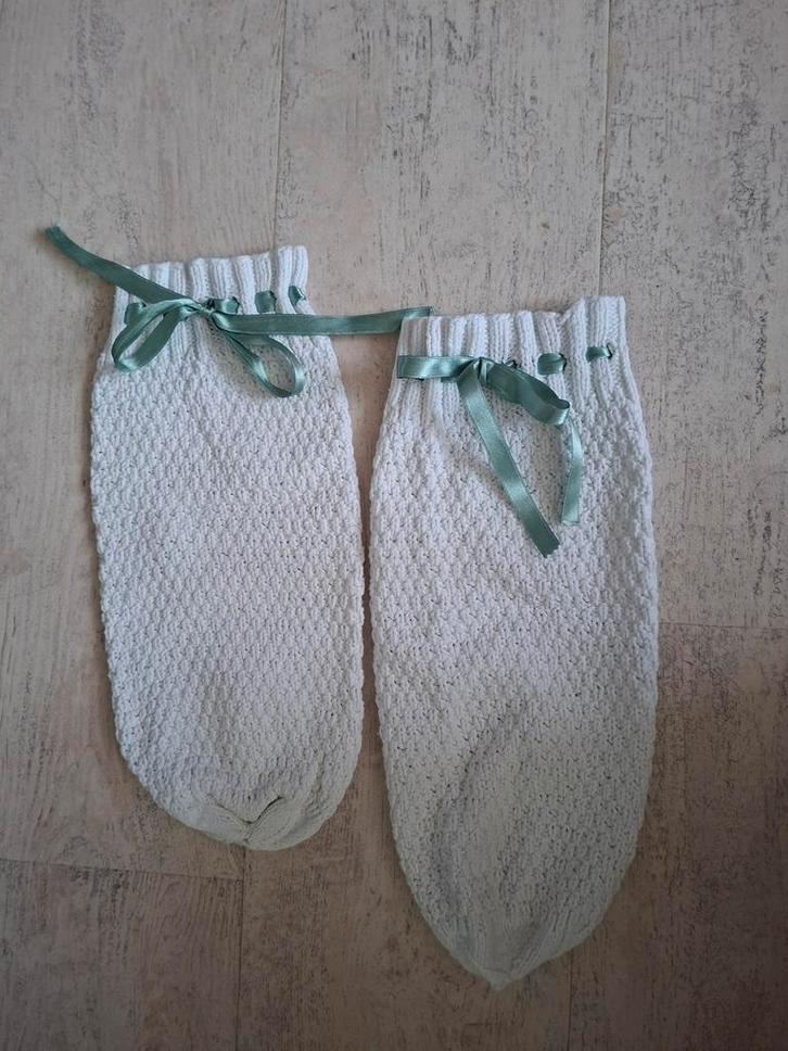 Kruikenzakken wit katoen 2 stuks samen €7.50, Kinderen en Baby's, Badjes en Verzorging, Zo goed als nieuw, Overige typen, Overige merken