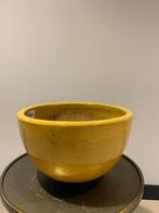 Vaas geel merk pot en vaas, Tuin en Terras, Bloempotten, Ophalen, 40 cm of meer, Rond, Nieuw
