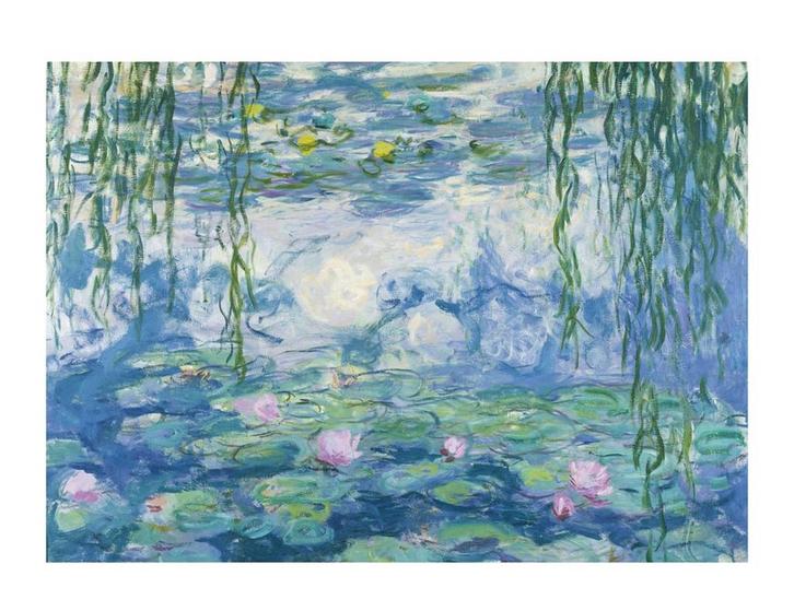 Monet Waterlelies BJÖRKSTA - Nieuw in doos!, Antiek en Kunst, Kunst | Schilderijen | Klassiek, Ophalen of Verzenden