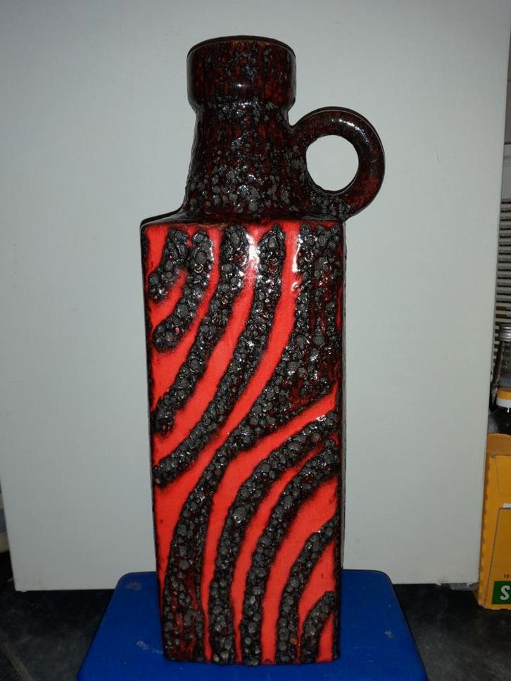 Zeldzame Scheurich 481-50 Vloervaas, Antiek en Kunst, Antiek | Keramiek en Aardewerk, Ophalen of Verzenden