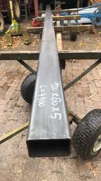 koker 120x80x5 mm ,  4900 mm lang, Doe-het-zelf en Verbouw, IJzerwaren en Bevestigingsmiddelen, Ophalen, Nieuw, Overige typen