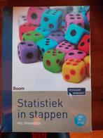 Nel Verhoeven - Statistiek in stappen nieuw in plastic, Ophalen of Verzenden, Zo goed als nieuw, Nel Verhoeven, Natuurwetenschap