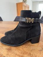 Tommy Hilfiger enkellaarsjes, Ophalen of Verzenden, Zo goed als nieuw, Zwart, Lage of Enkellaarzen