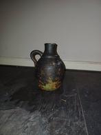 Vintage Aardewerk Kruik - Decoratief, Huis en Inrichting, Gebruikt, Zwart, Aardewerk of Porselein, Ophalen of Verzenden