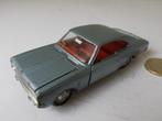 1965 Dinky Toys 1405 OPEL REKORD 1900 COUPE. SILVER BLUE., Dinky Toys, Ophalen of Verzenden, Zo goed als nieuw, Auto