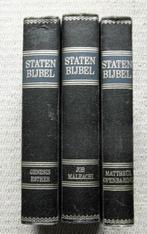 Bijbel Statenvertaling - drie delen., Boeken, Godsdienst en Theologie, Gelezen, Ophalen of Verzenden