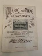 Spartamarsch bladmuziek - origineel, Ophalen of Verzenden, Gebruikt, Sparta, Overige typen