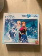 Puzzel van Frozen 1000 stukjes Zgan, Ophalen of Verzenden, Meer dan 50 stukjes, Zo goed als nieuw, 6 jaar of ouder