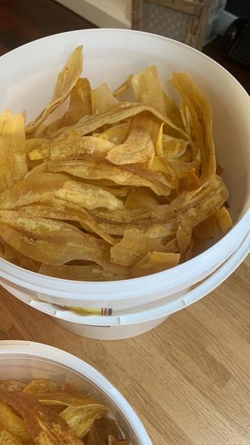 Bananen chips 25€  beschikbaar voor biedingen