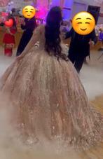 Trouwjurk - Beige, Ophalen, Zo goed als nieuw, Beige, Trouwjurk