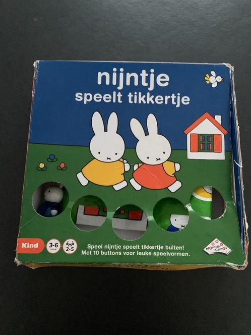 Nijntje speelt tikkertje spel, Hobby en Vrije tijd, Gezelschapsspellen | Overige, Gebruikt, Een of twee spelers, Drie of vier spelers