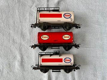 Fleischmann Esso ketelwagens beschikbaar voor biedingen