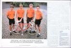 Artikels en foto's Tour de France 1984 wielrennen, Ophalen of Verzenden, 1980 tot heden, Tijdschrift