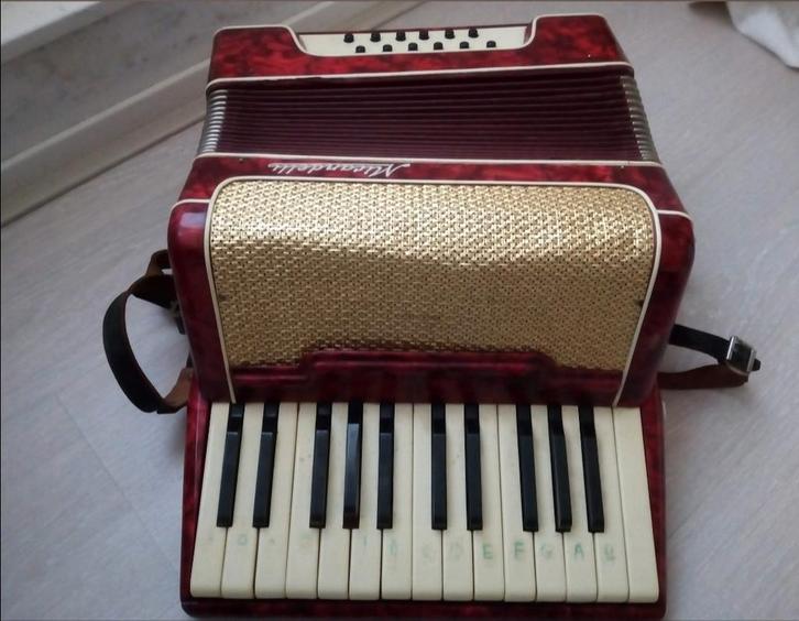 Mirandelli Accordeon - Klassiek en Mooi!, Muziek en Instrumenten, Accordeons, Gebruikt, Toetsaccordeon, 120-bas, Overige merken