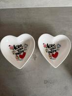 2 Blond Amsterdam schaaltjes hartje “love you mom“ moederdag, Huis en Inrichting, Keuken | Servies, Ophalen, Blond Amsterdam, Nieuw