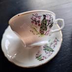 Japans Kutani kop en schotels eierschaal porselein, Antiek en Kunst, Ophalen of Verzenden