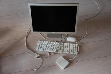 Apple Cinema Display 20 inch in prima staat + toetsenbord beschikbaar voor biedingen
