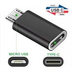 Verloopadapters USB C > Micro USB, Telecommunicatie, Mobiele telefoons | Telefoon-opladers, Ophalen of Verzenden, Nieuw