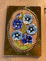 Jie Gantofta Wandtegel - Vintage Bloemen Design, Ophalen of Verzenden
