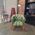 Club chair - Antiek lime groen // NIEUW!, Ophalen