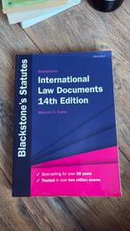 Blackstone’s International Law Documents 14th Edition, Gelezen, Ophalen of Verzenden, WO, Alpha