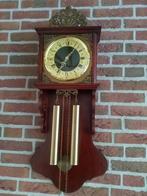 Werkende klassieke ORFAC wandklok met slinger en gewichten, Huis en Inrichting, Ophalen, Gebruikt, Analoog, Wandklok